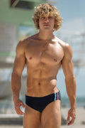 Full Swim Brief | Neon Black