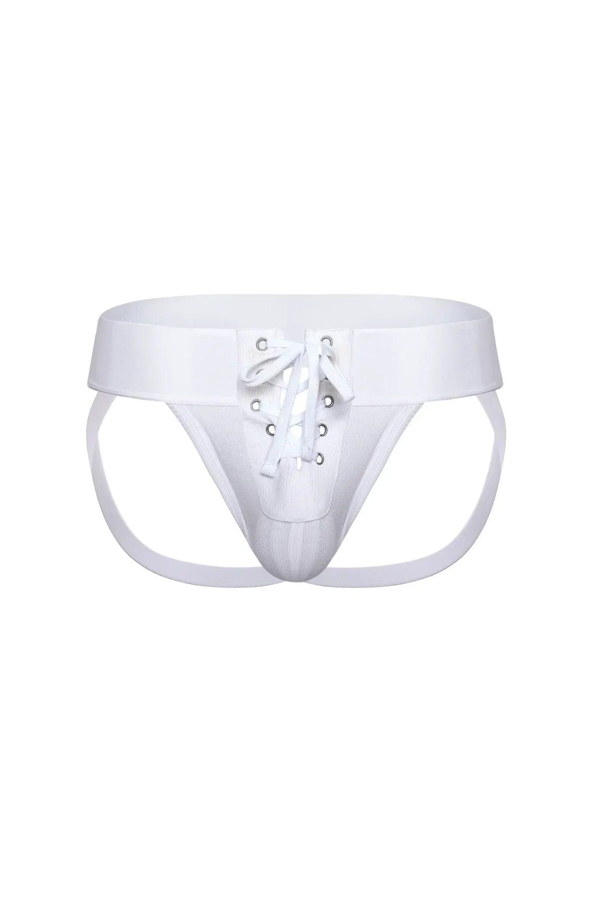Frontline Jockstrap | White Jockstraps | Coyote Jocks