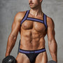 Harnais universitaire | Noir fluo