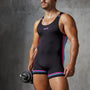 Varsity Singlet | Neon Black