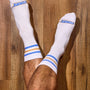 Axle Sock | Tan & Blue