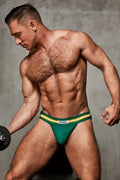 Varsity Jockstrap | Hunter Green