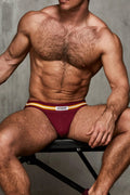 Varsity Jockstrap | Burgundy